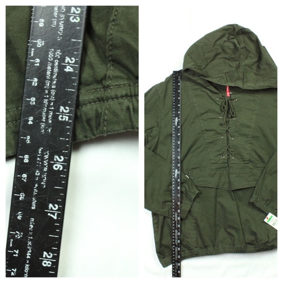 Ladies' Rain Hoodie Unionbay Size L Green - Picture 2 of 6
